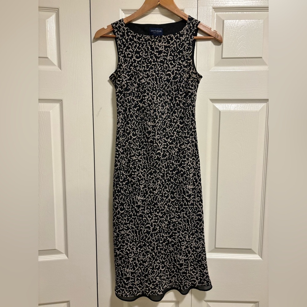 Vintage Ann Taylor 100% silk dress